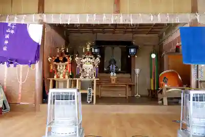 定山渓神社の本殿・本堂