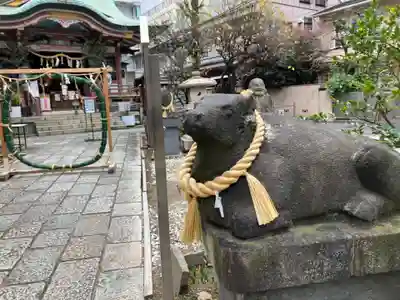 平河天満宮の狛犬