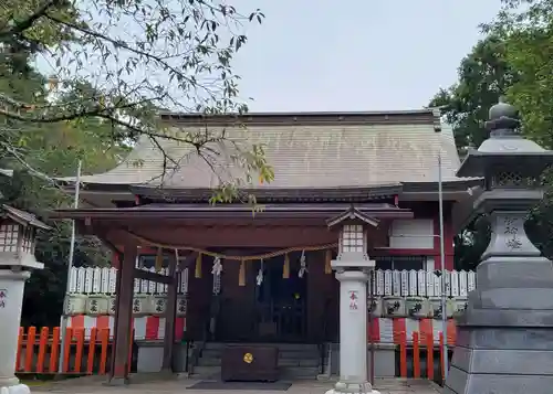 息栖神社の本殿