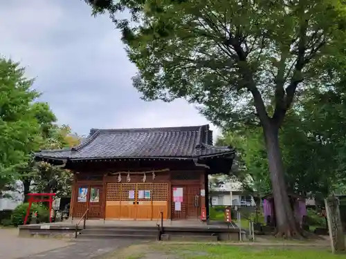 上戸田氷川神社の本殿・本堂