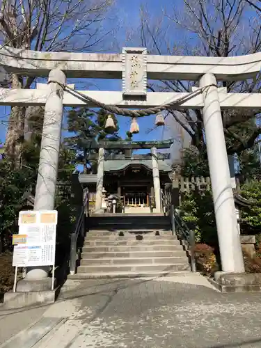 鳩ヶ谷氷川神社の鳥居