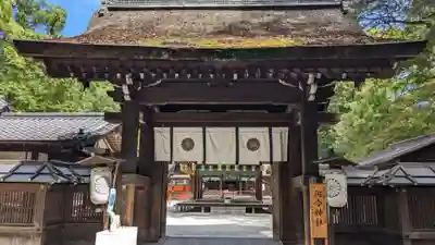 河合神社(鴨川合坐小社宅神社)の山門・神門