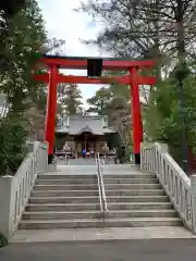 白笹稲荷神社の鳥居