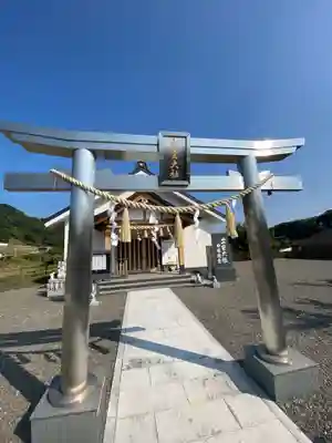 出雲大社由布教会の鳥居