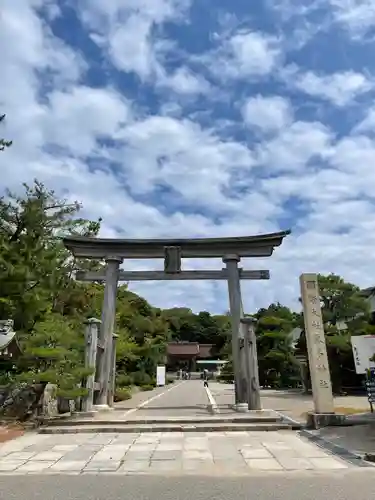 氣多大社の鳥居