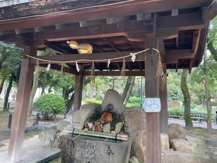 豊國神社の手水舎