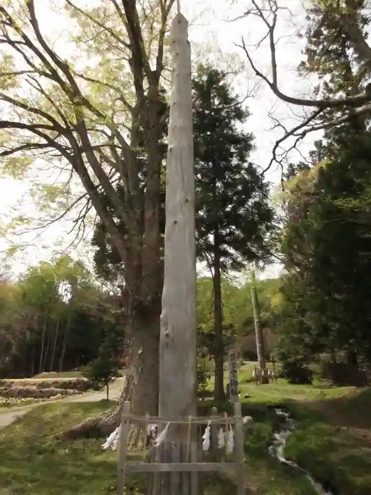 諏訪大社上社前宮のその他建物