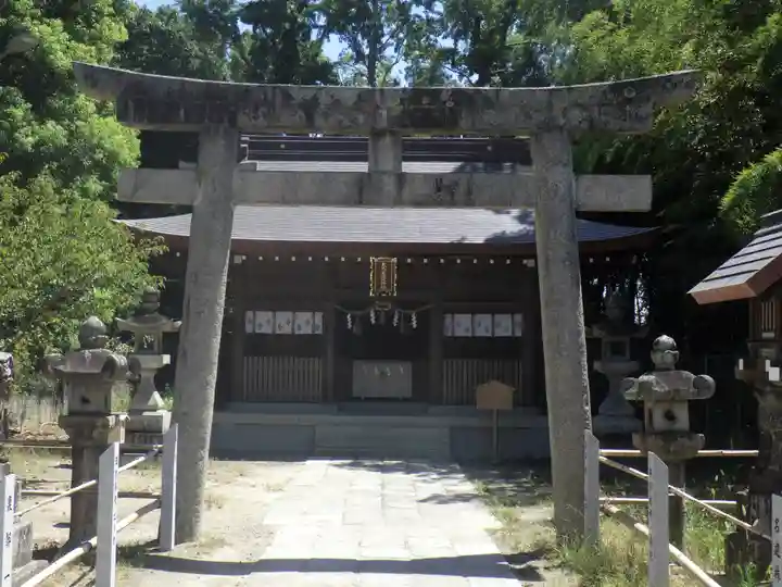 和泉國一之宮 大鳥大社の鳥居