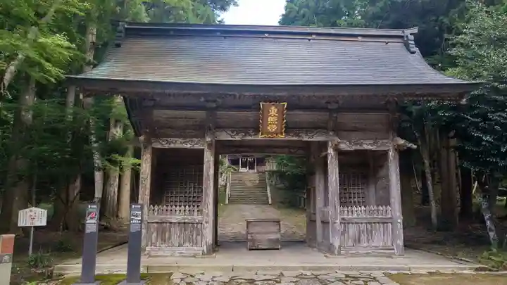 鳥取東照宮(旧樗谿神社)の山門・神門