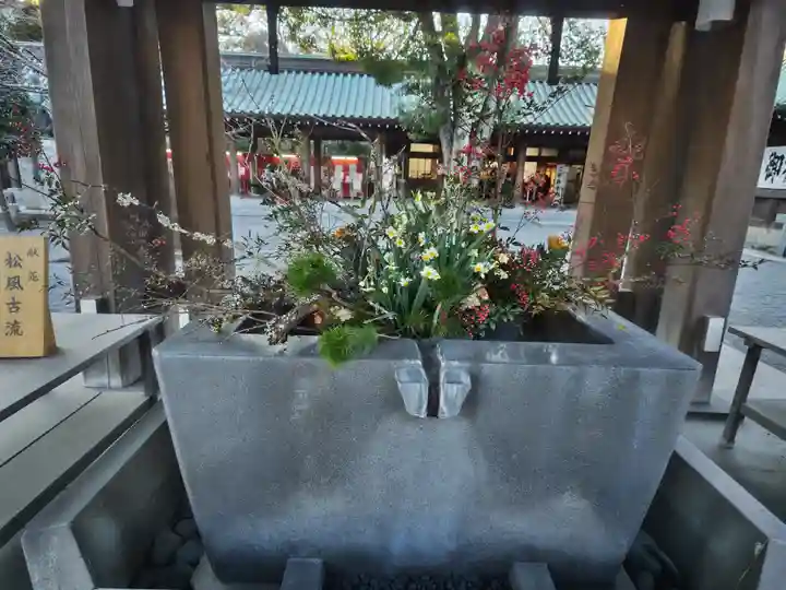 三嶋大社の手水舎