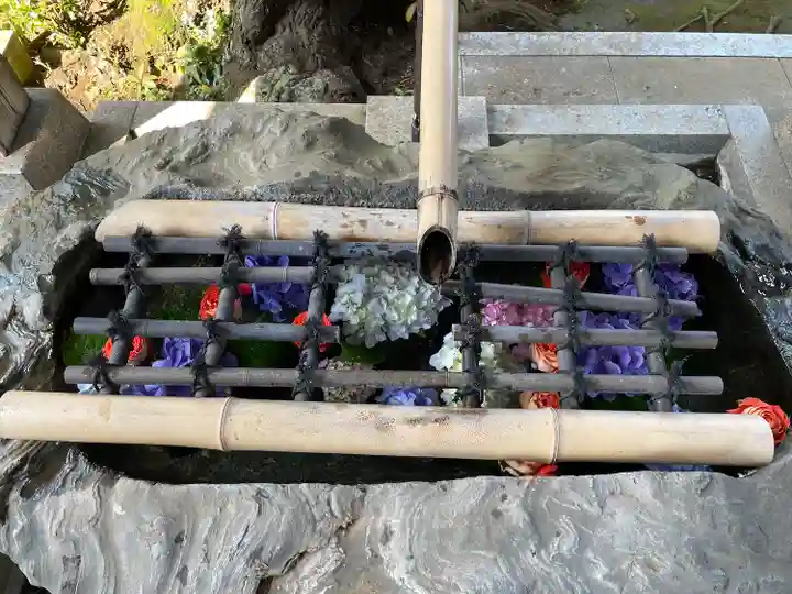 妙楽寺の手水舎