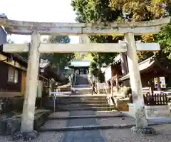 白國神社の鳥居