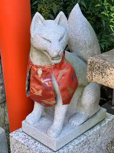 友呂岐神社の狛犬