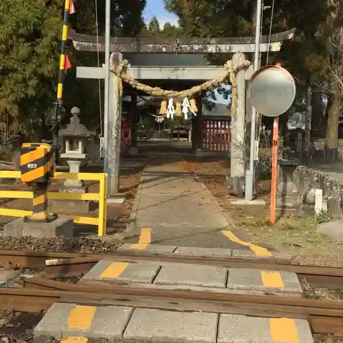 大原阿蘇神社の鳥居