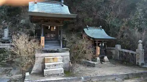 素盞嗚神社の末社