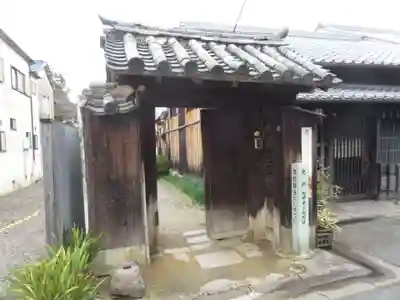 元興寺の山門・神門
