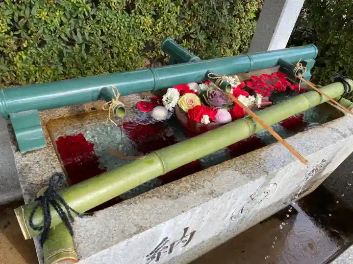 伊和志津神社の手水舎