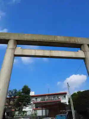 簸川神社の鳥居