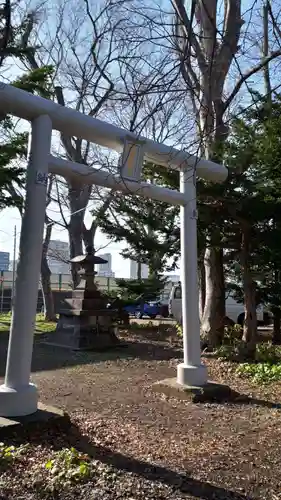 難得龍神社の鳥居