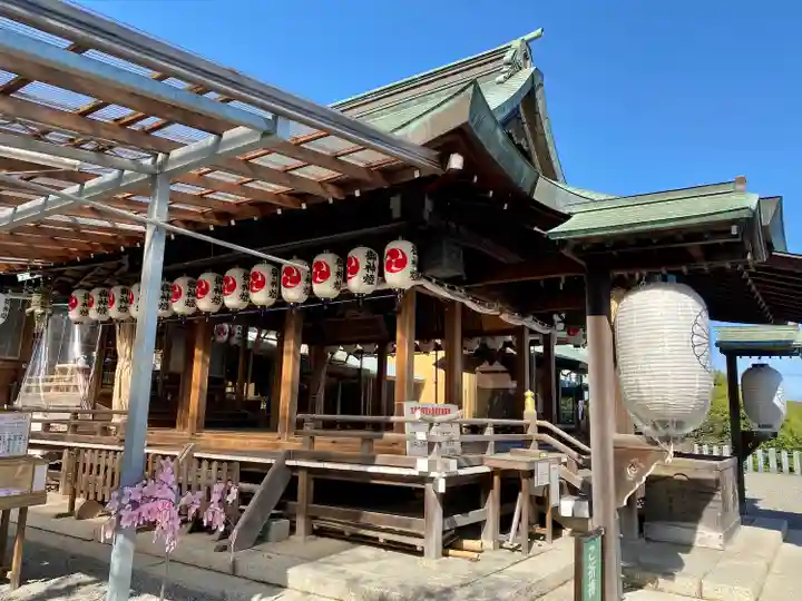 針綱神社の本殿・本堂