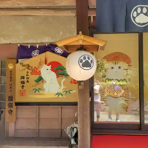 猫猫寺の絵馬