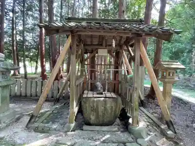 夏見神社の手水舎