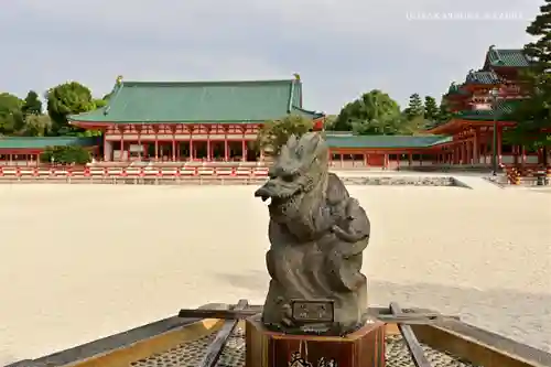 平安神宮の狛犬