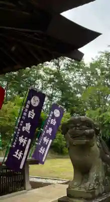 白鳥神社の狛犬