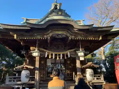 白旗神社の本殿・本堂