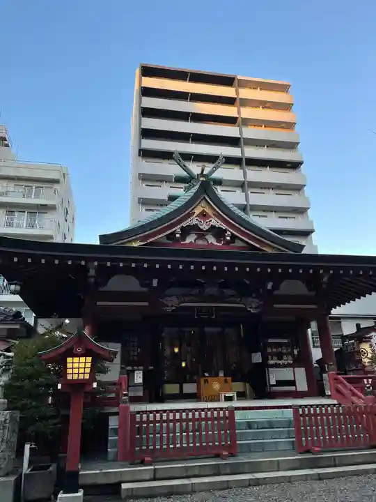 秋葉神社の本殿・本堂