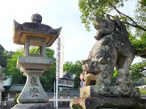 和霊神社の狛犬