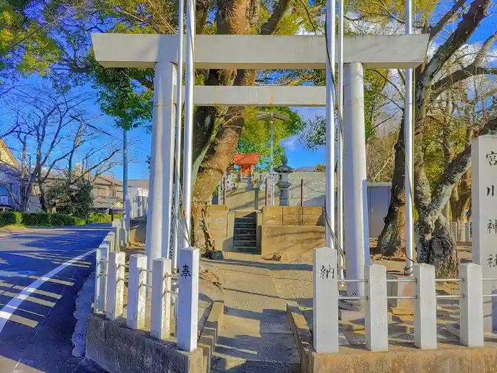 宮川神社(宮川町)の鳥居