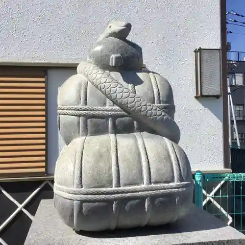 岩国白蛇神社の狛犬