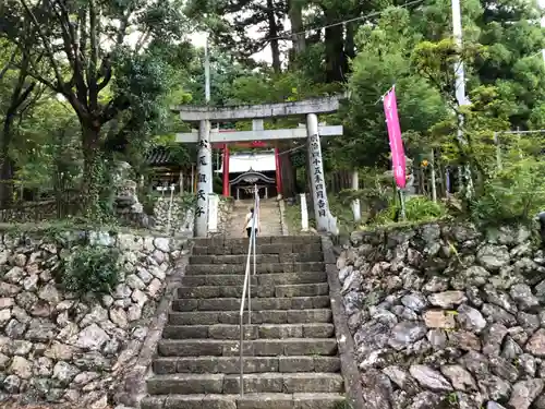 坂本八幡神社の鳥居