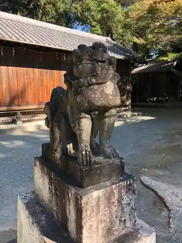 五所八幡宮の狛犬