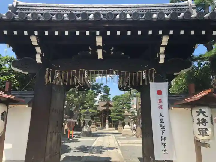 大将軍八神社の山門・神門