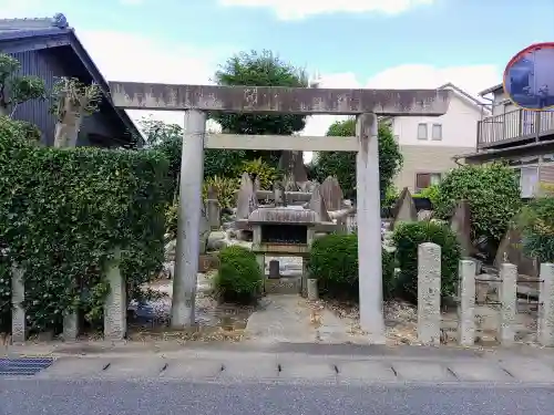 御嶽神社の鳥居