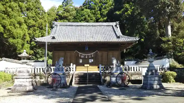 車神社の本殿・本堂
