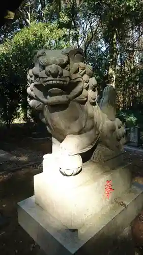 面足神社の狛犬