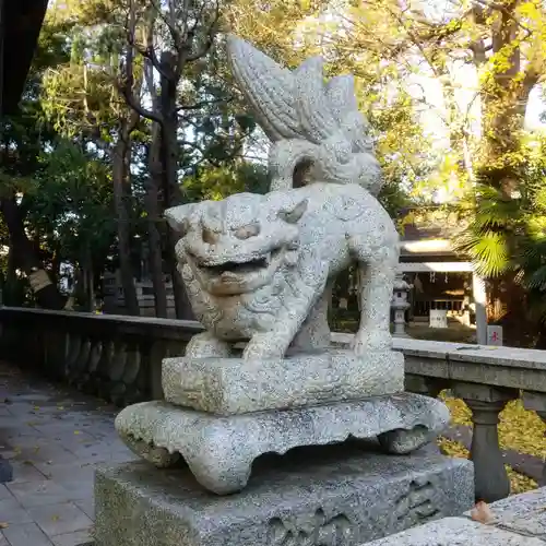 鹿島神社の狛犬