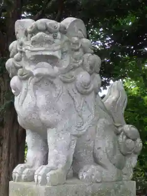 富武士神社の狛犬