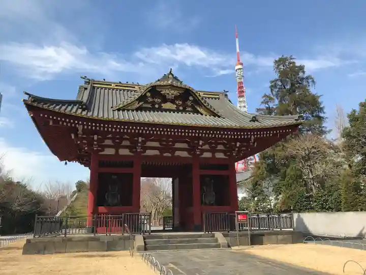 増上寺の山門・神門