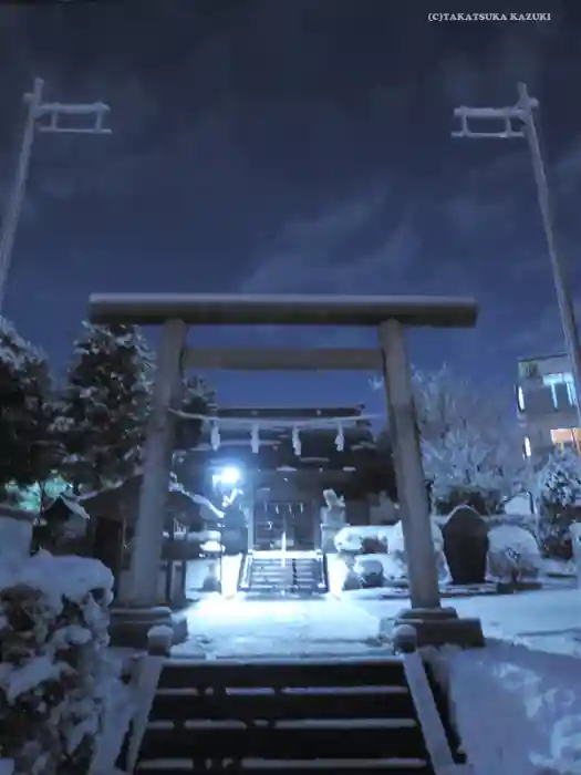 日向山神社の鳥居