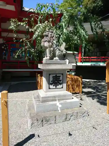 米之宮浅間神社の狛犬