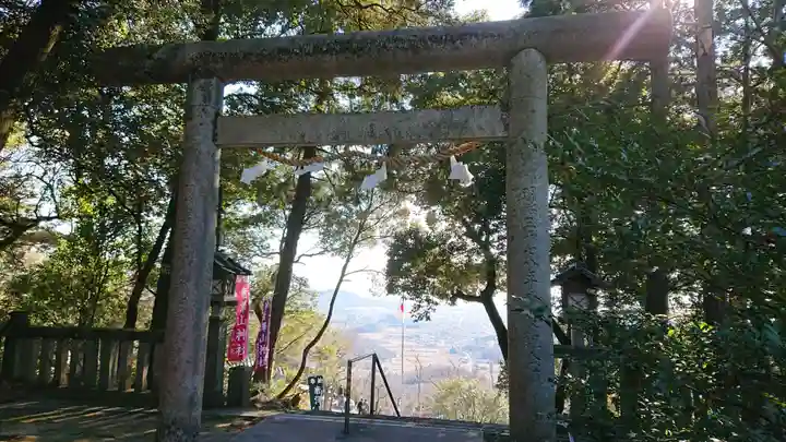 唐澤山神社の鳥居