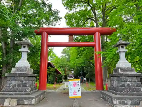 永山神社の鳥居