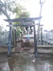 牟礼神明社の鳥居