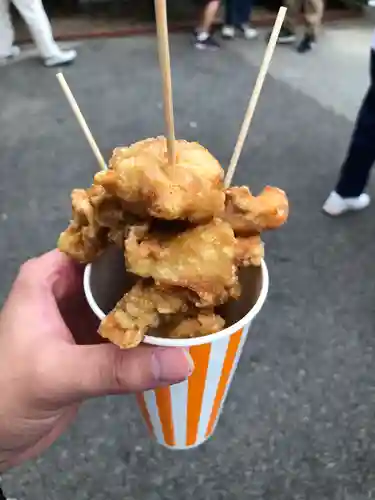 海神社の食事