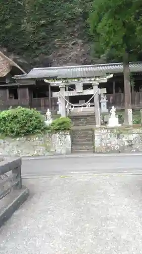 身濯神社の鳥居