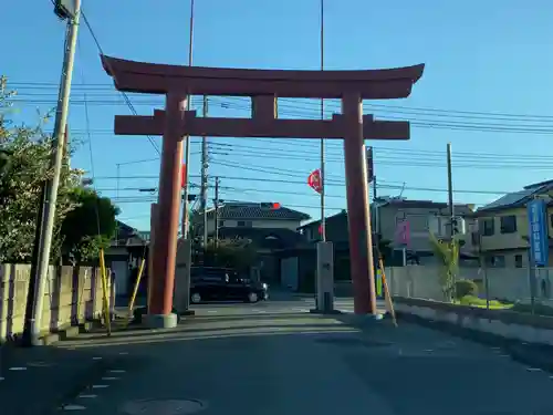 相模国総社六所神社の鳥居